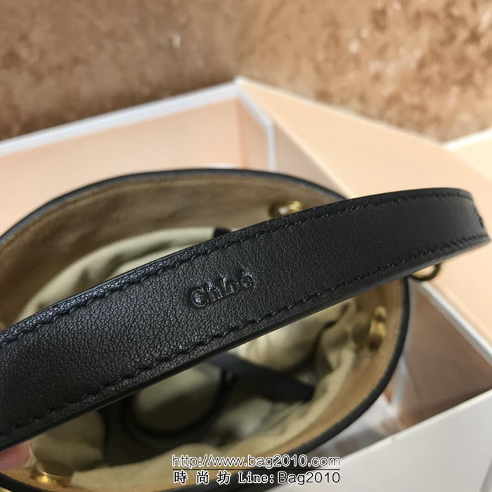 Chloe克洛伊 最新 進口小牛皮Roy系列 小號水桶包  ypk1002